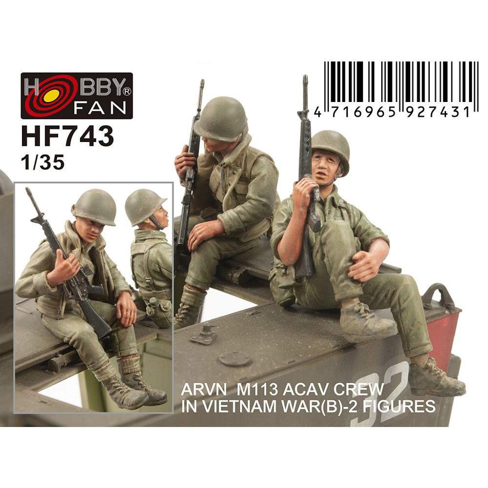【新製品】HF743 ベトナム共和国陸軍M113クルー（Bセット）