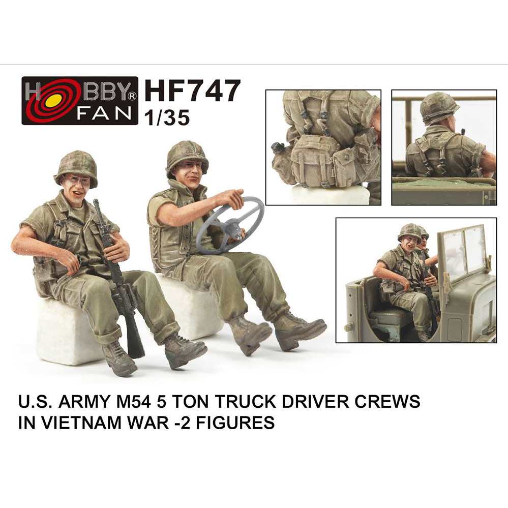 【新製品】HF747 米国陸軍 M54カーゴトラッククルー 2体入