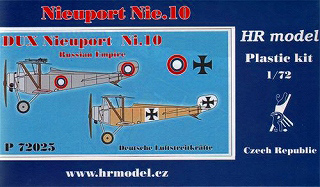 【新製品】[2007987102503] P72025)デュクス ニューポール Ni.10 ロシア帝国/ドイツ帝国陸軍航空隊