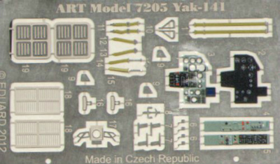 【新製品】PE7211)ヤコブレフ Yak-141 フリースタイル 内装