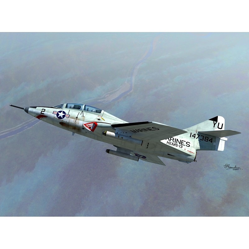 【新製品】72101)TF-9J クーガー ベトナム&ブルー・エンジェルス