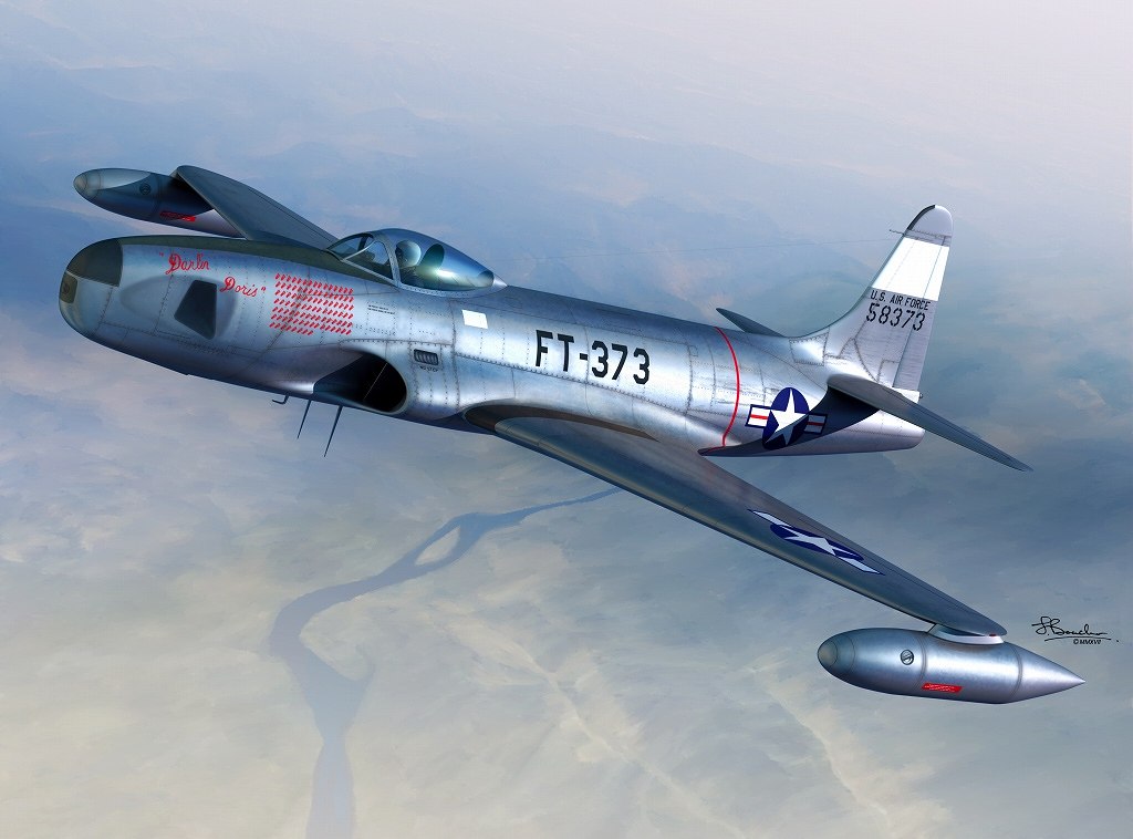 【新製品】72105)ロッキード RF-80A シューティングスター 朝鮮戦争