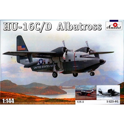 【新製品】1423-01 アルバトロス HU-16C/D 米海軍救難飛行艇 UF-1デカール
