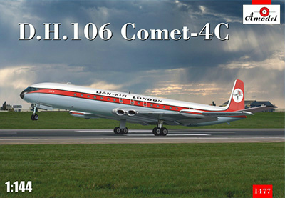 【新製品】1477)デハビランド DH-106 コメット4C ジェット旅客機 ダンエアUK