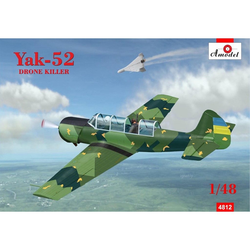 【新製品】4812 1/48 Yak-52 ウクライナ軍 ドローンキラー