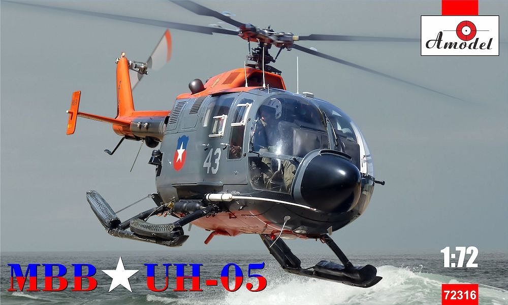 【新製品】72316)MBB ベルコウ UH-05 ヘリコプター チリ空軍