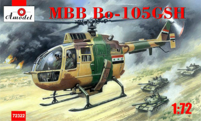 【新製品】72322)MBB ベルコウ Bo-105GSH 武装偵察ヘリコプター