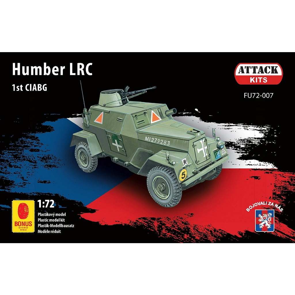 【新製品】FU72-007 1/72 ハンバー 軽偵察車 Mk.III チェコスロバキア独立機甲旅団 リミテッドエディション