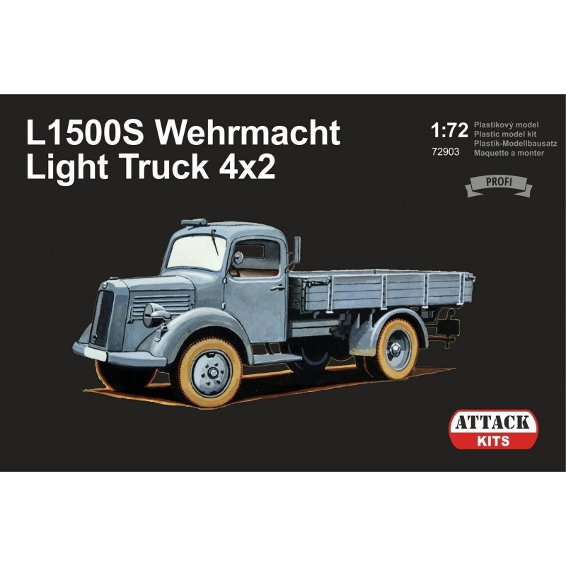 【新製品】72903 ドイツ軍 L1500S 4×2 軽カ－ゴトラック