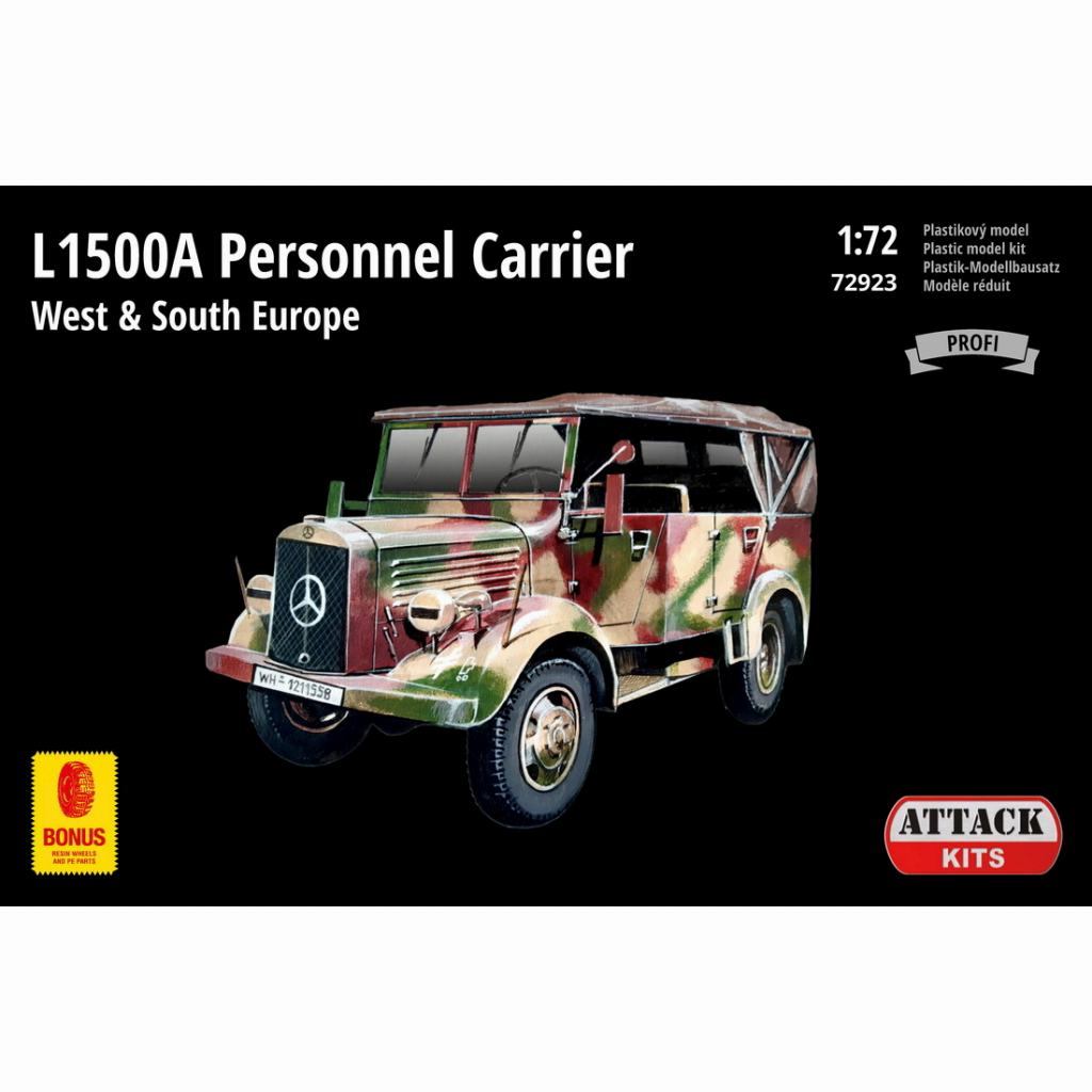 【新製品】72923 WWII ドイツ L1500A 兵員輸送車