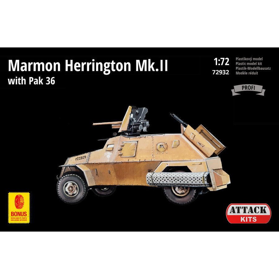 【新製品】72932 マーモン・ヘリントン装甲車 Mk.II w/PaK36