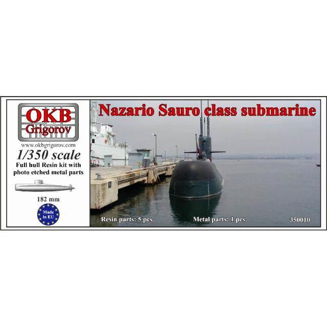 【新製品】[2008933500107] 350010)サウロ級潜水艦 ナザリオ・サウロ Nazario Sauro