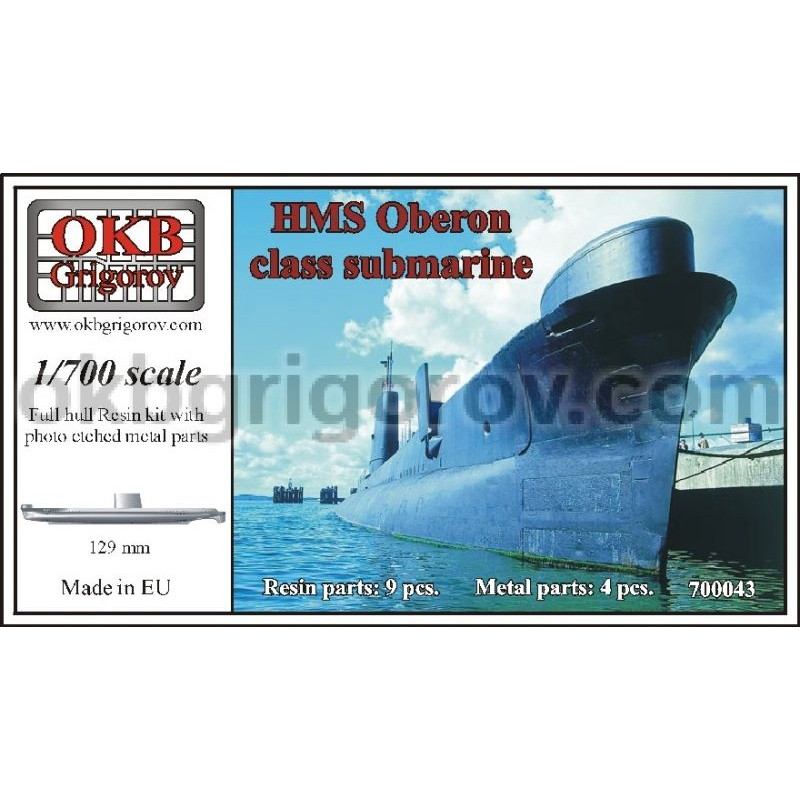 【新製品】[2008937000436] 700043)オベロン級潜水艦 Oberon