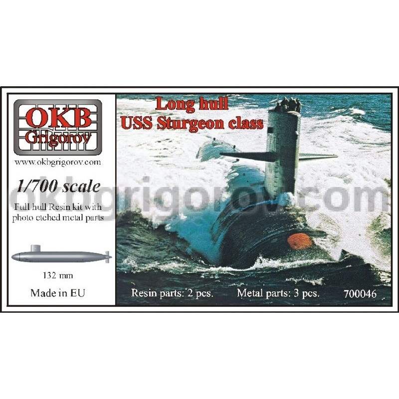 【新製品】[2008937000467] 700046)スタージョン級原子力潜水艦 船体延長改装後
