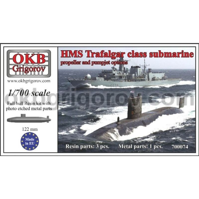 【新製品】[2008937000740] 700074)トラファルガー級攻撃型原子力潜水艦 Trafalgar