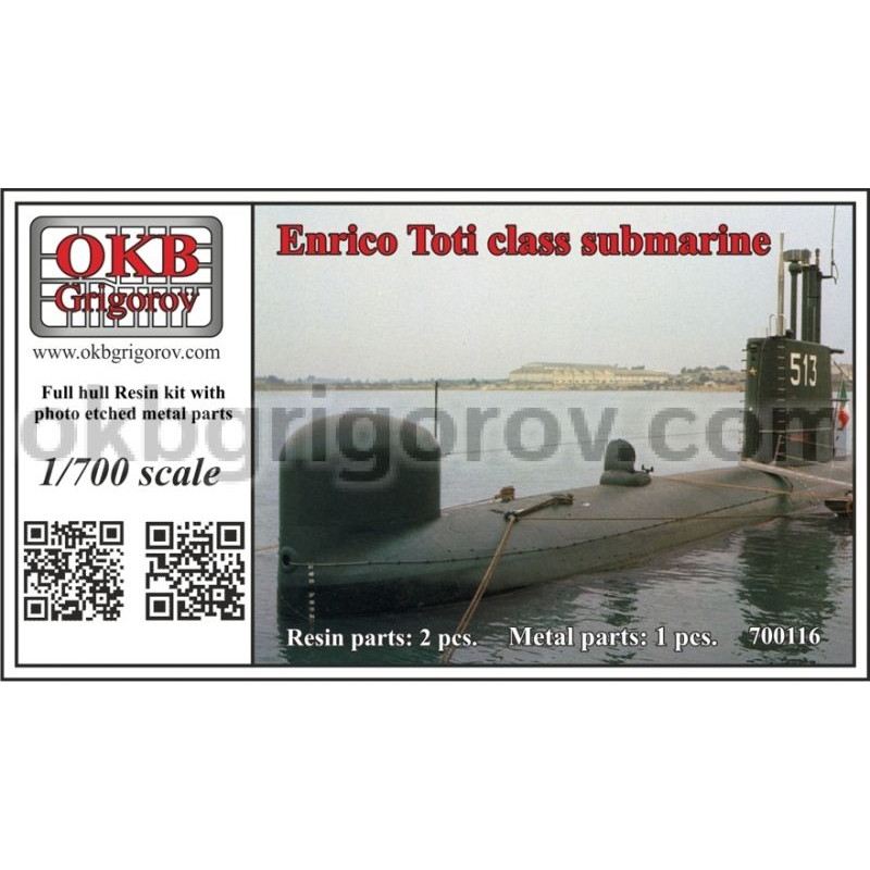 【新製品】700116 伊海軍 エンリコ・トーチ級潜水艦 Enrico Toti
