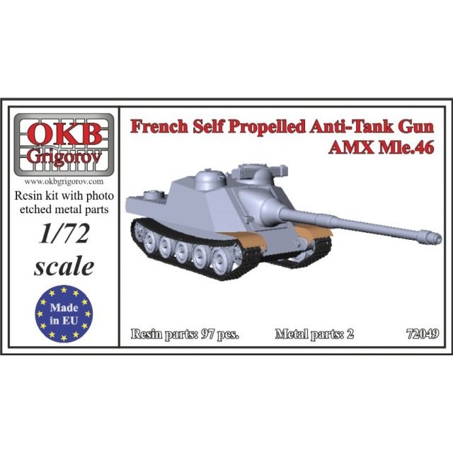 【再入荷】72049 フランス AMX Mle.46 対戦車自走砲
