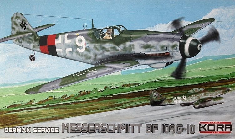 【新製品】KPK72030)メッサーシュミット Bf109G-10