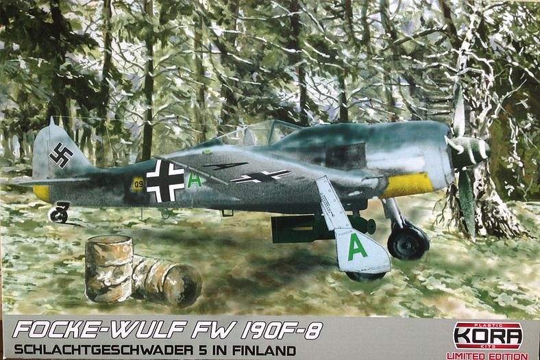 【新製品】KPK72033)フォッケウルフ Fw190F-8 フィンランド