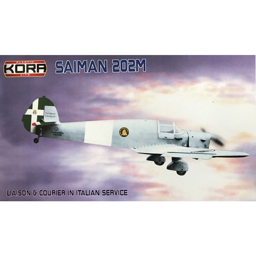 【新製品】KPK72086 SAIMAN 202M イタリア軍連絡機