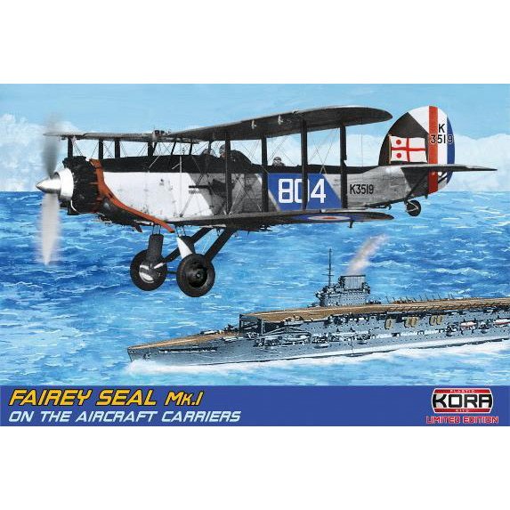 【新製品】KPK72131 1/72 フェアリー シール Mk.I ｢英艦隊航空隊｣