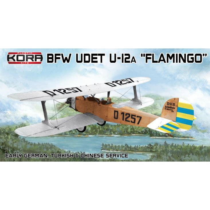 【新製品】KPK72163 1/72 BFW ウーデット U-12A フラミンゴ ドイツ・トルコ・中国