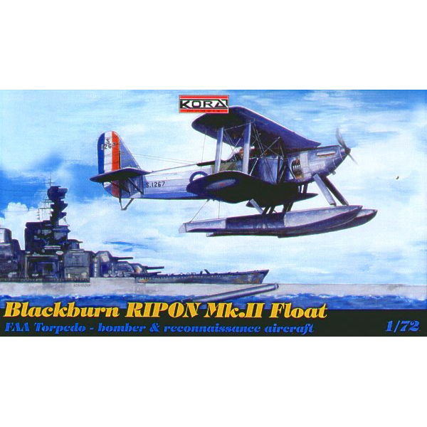【新製品】[2009057209402] 7294)ブラックバーン リポン Mk.II 水上機
