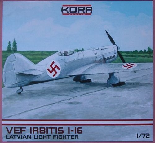 【新製品】72201)ラトビア VEF イルビッツ I-16 試作戦闘機