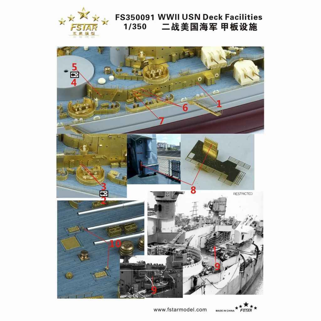 【新製品】FS350091 WWII 米海軍 艦艇用 甲板装備