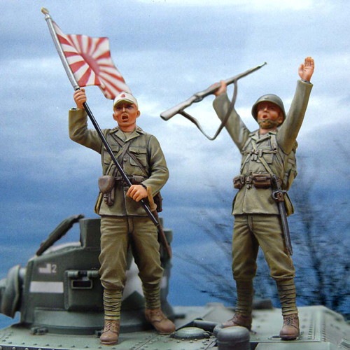 【新製品】MM168 1/35 WWII 日本陸軍歩兵セット(2体入)