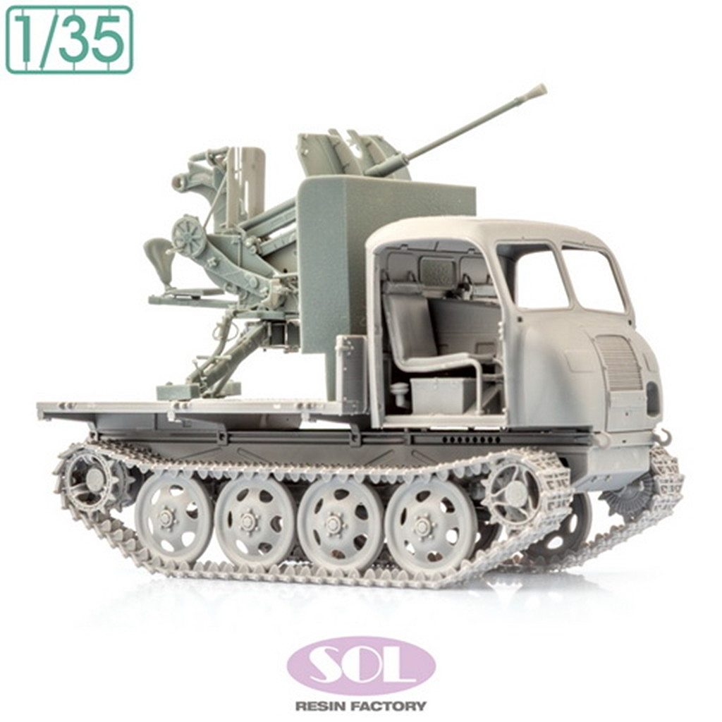 【新製品】MM891 1/35 WWII ドイツ RSO 2cm Gebirgsflak 38対空自走砲 コンバージョンセット