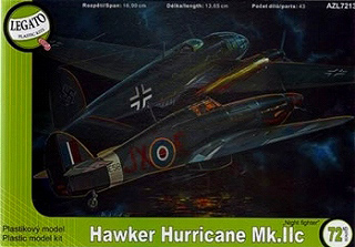 【新製品】[2009247501309] AZL7213)ホーカー ハリケーン Mk.IIc 夜間戦闘機