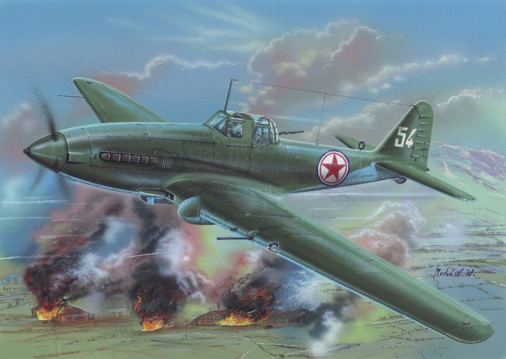 【新製品】72038)イリューシン Il-10 1944年型「朝鮮戦争」