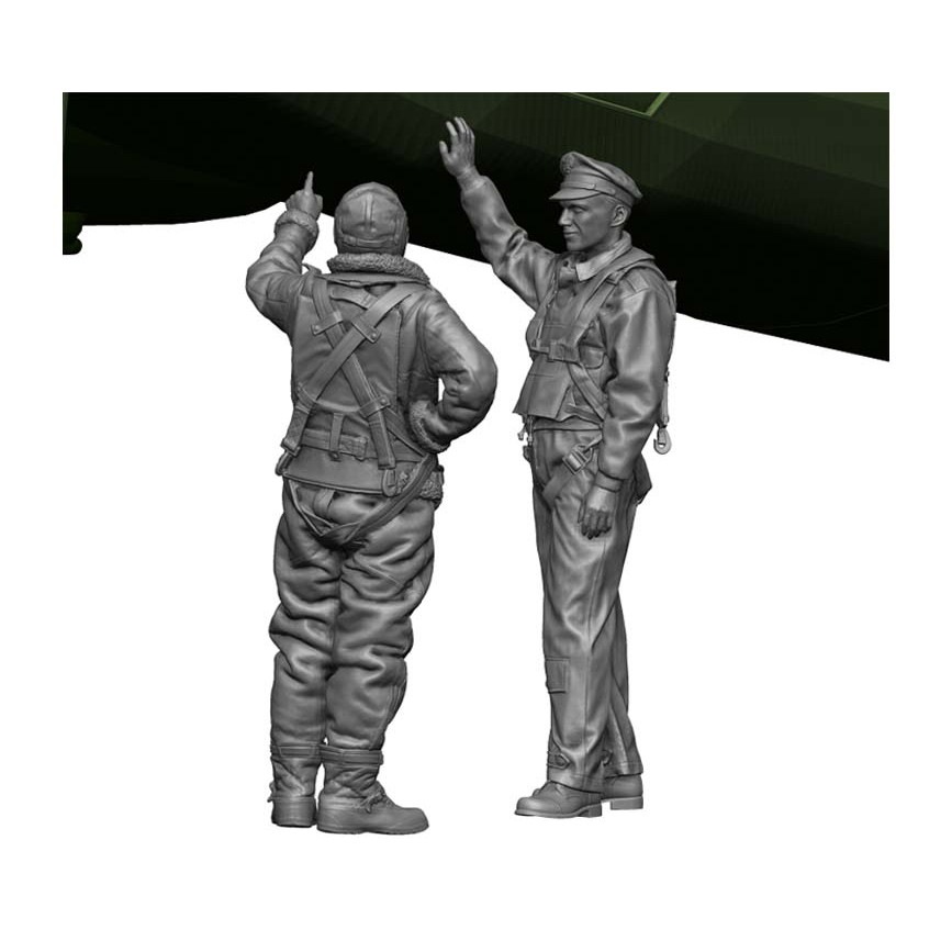 【新製品】LF3229 WWII アメリカ爆撃機 パイロット&クルー