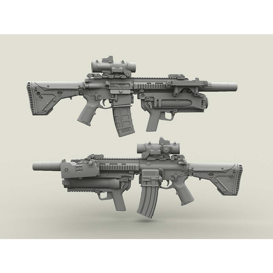 【新製品】LF3D027 H&K HK416 アサルトライフル & XM320 グレネードランチャー