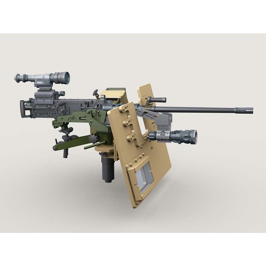 【新製品】LF3D036 ブローニング M2A1 QCB 重機関銃 & SAG シールドマウント