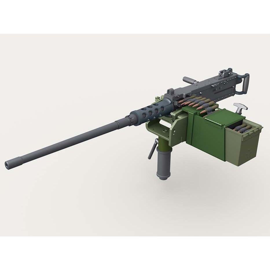 【新製品】LF3D044 ブローニング M2 重機関銃 Mk.93マウント&100rd弾倉付き