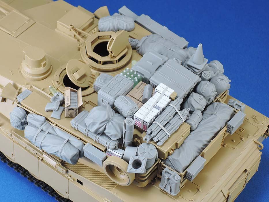 【新製品】LF1359)M1A1/A2 エイブラムス 積荷セットIII