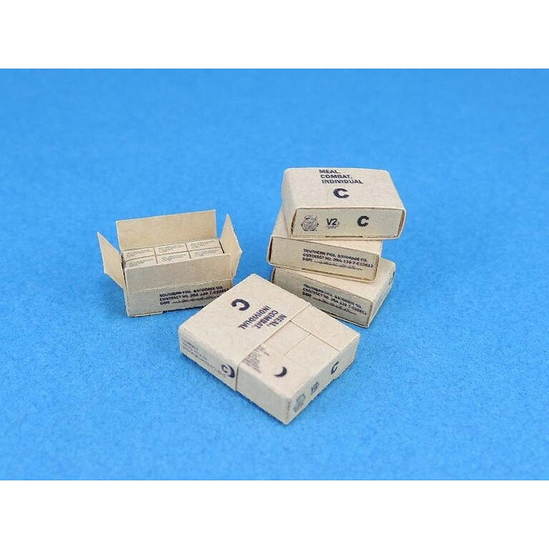 【新製品】LF1443 1/35 米軍 Cレーションボックスセット