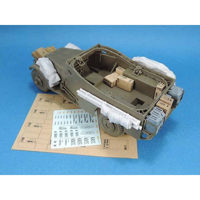【新製品】LF1446 1/35 米軍 M3A1 スカウトカー 積荷セット