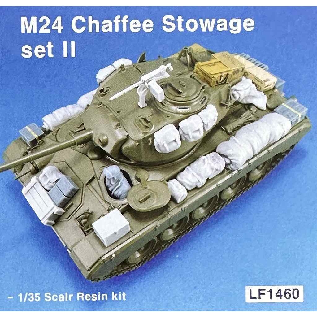 【新製品】LF1460 1/35 アメリカ M24 チャーフィー 積荷セットII 半身戦車兵付