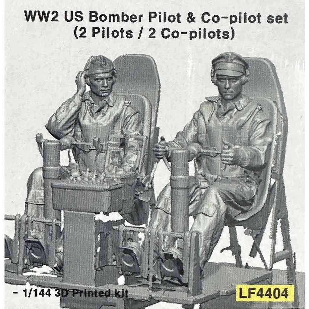 【新製品】LF4404 WWII アメリカ空軍 爆撃機 操縦士&副操縦士