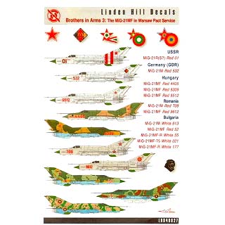【新製品】[2009574802704] LHD48027)MiG-21MF ワルシャワ条約機構