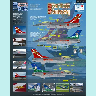 【新製品】[2009624823505] 48235)F-16A MLU ファイティングファルコン デンマーク空軍 第730戦闘飛行隊 50周年記念ﾏｰｷﾝｸﾞ