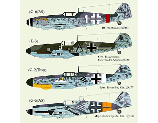 【新製品】[2009747202003] 72-020)メッサーシュミット Bf109F Part4
