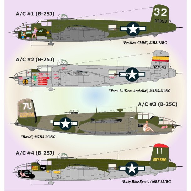 【新製品】72-041 ノースアメリカン B-25 パート3