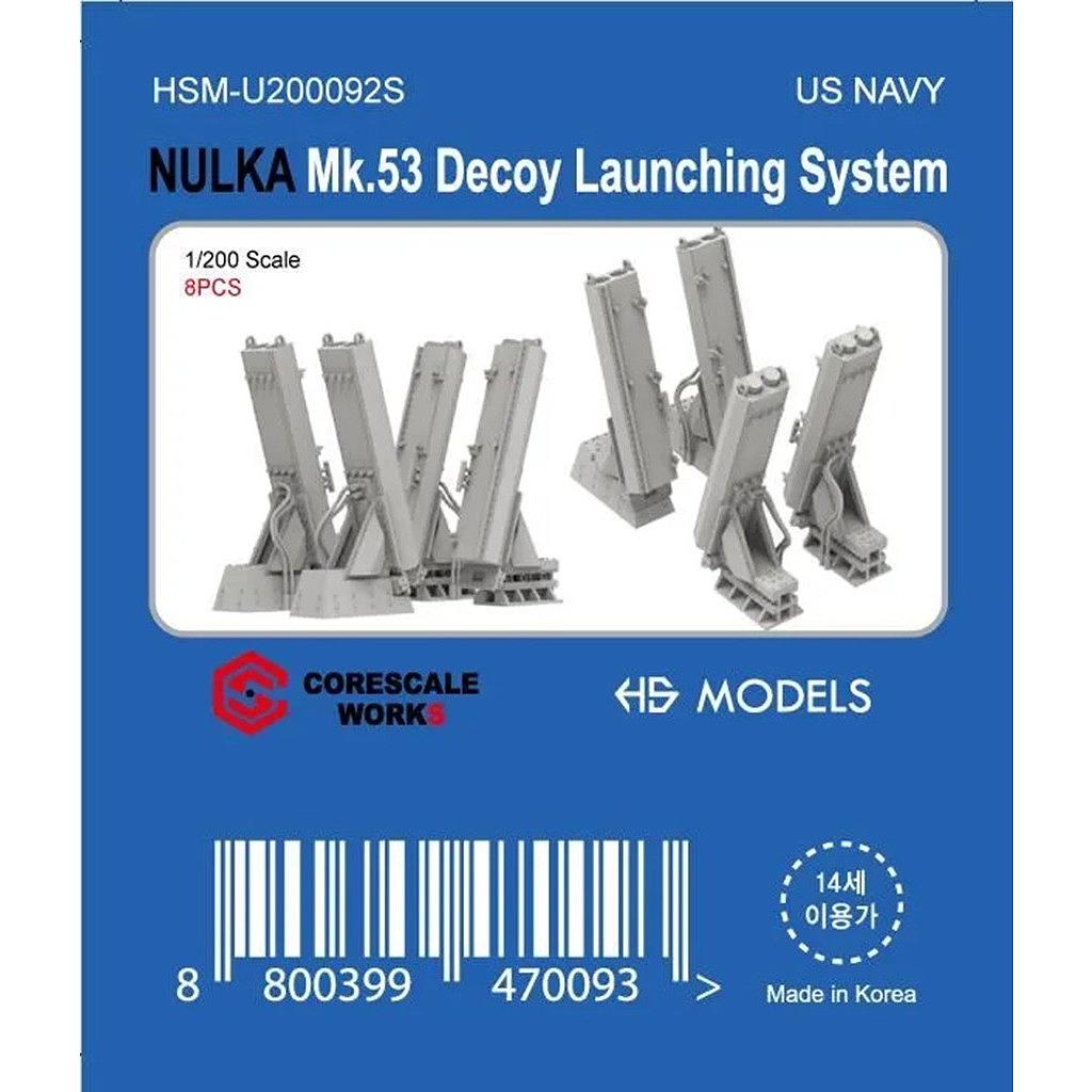 【新製品】HMS-U200092S 1/200 米海軍 ヌルカ Mk.53 デコイ発射システム 【ネコポス規格外】
