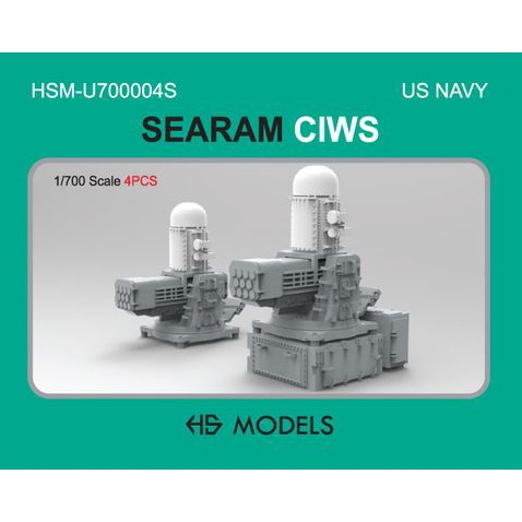 【新製品】HSM-U700004S 1/700 SeaRAM CIWS 近接防空ミサイル