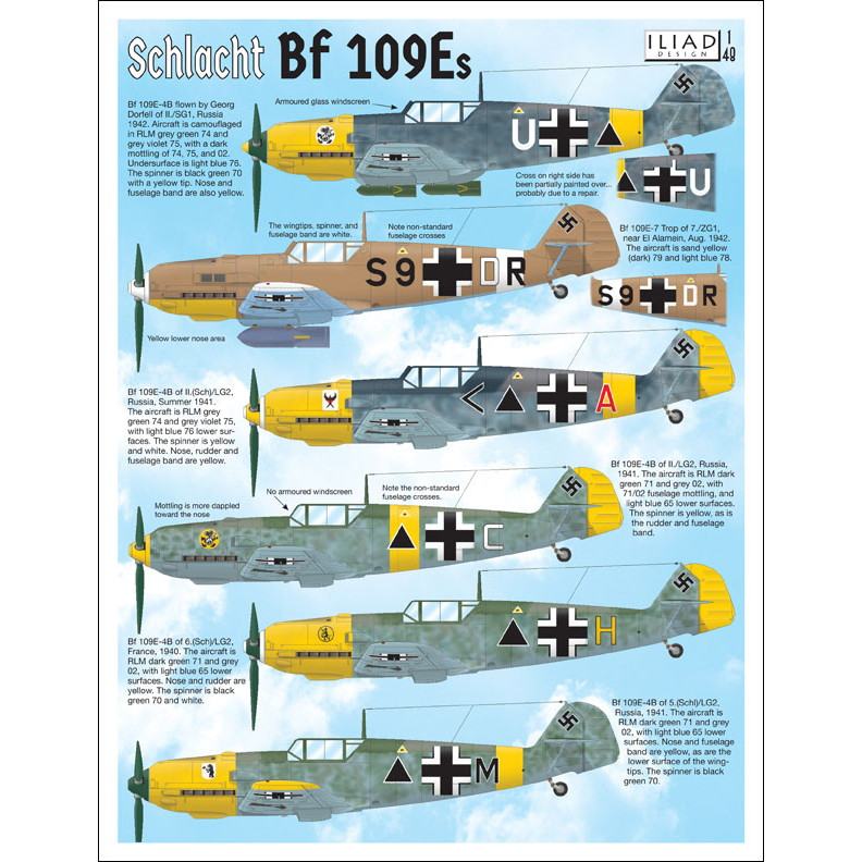 【新製品】48032 メッサーシュミット Bf109E-4/7