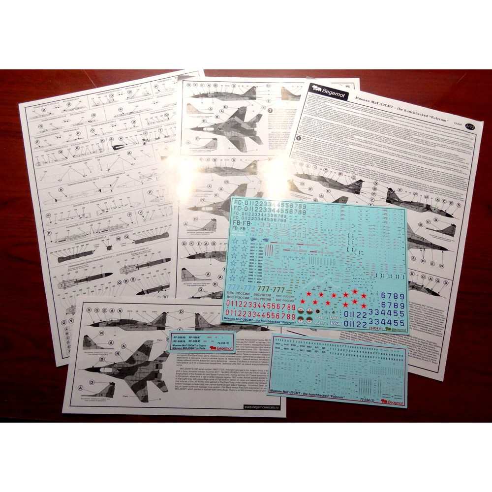 【新製品】72034 MiG-29SMT フルクラム